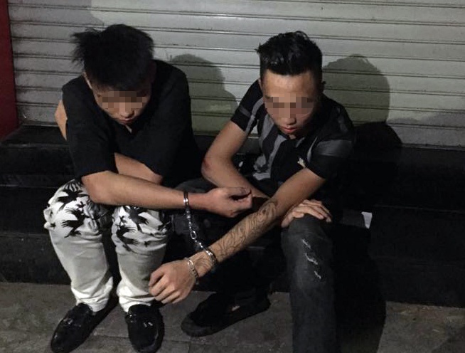 Canh sat 141 chan dua xe anh 2