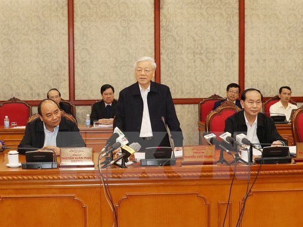 Tong bi thu: Xay dung Thu do tro thanh 'thanh pho rong bay' hinh anh