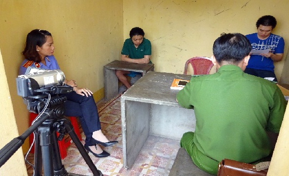 Co ghi am, ghi hinh cong an moi duoc hoi cung hinh anh