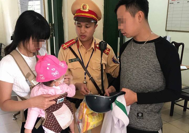 CSGT ngan phu nu nhay cau anh 2