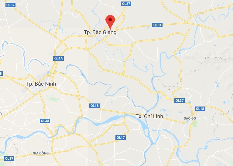 Cuop ngan hang o Bac Giang anh 1