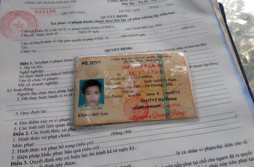 Bằng lái xe ảnh 2 Bang lai xe anh 2