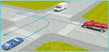 Tai xe nen lam gi khi gap cung luc nhieu loai xe uu tien? hinh anh