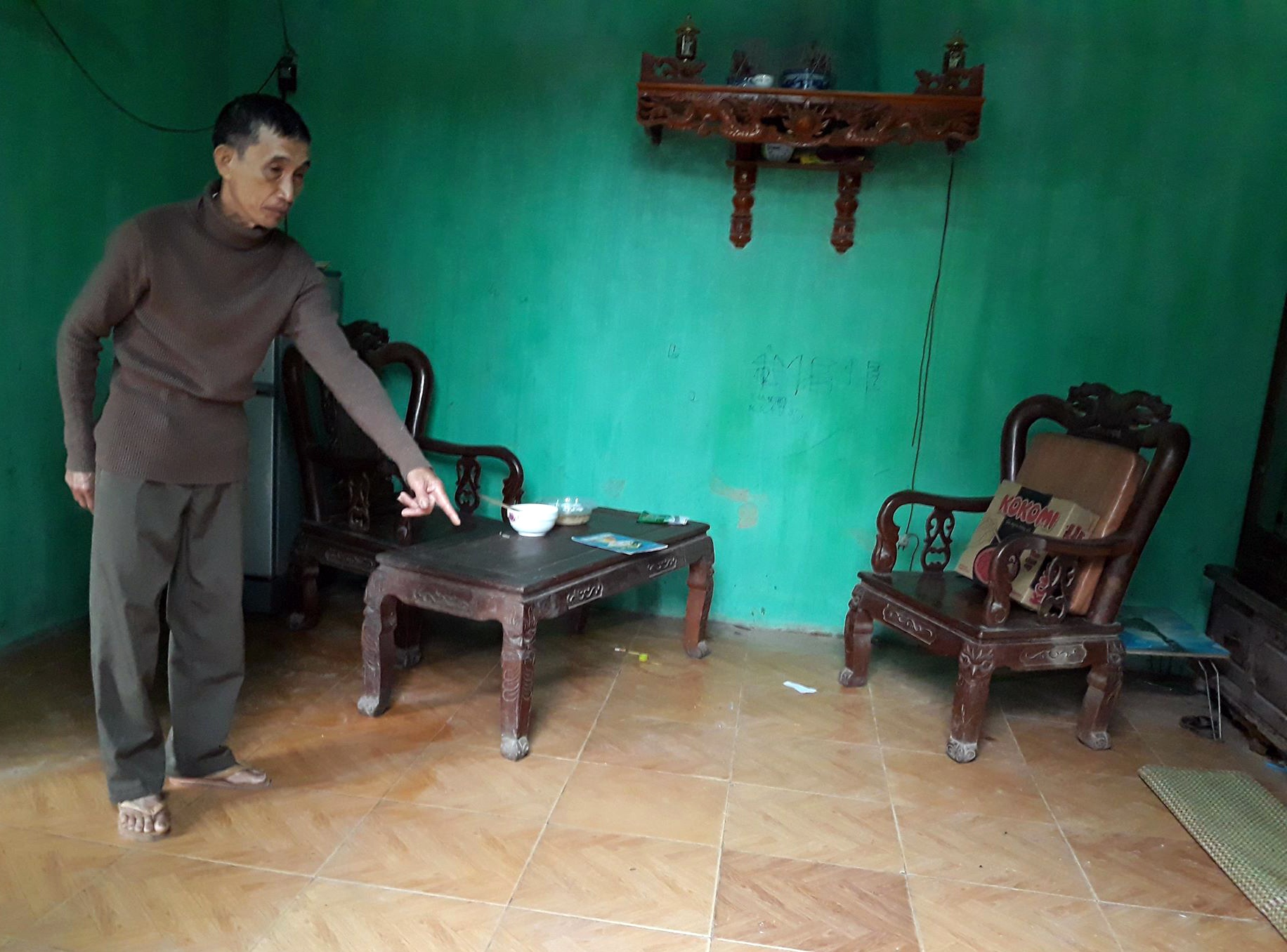 Bat khan cap nghi pham sat hai be trai 8 tuoi o Vinh Phuc hinh anh