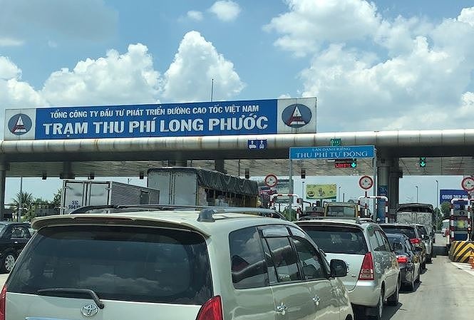 Cao toc TP.HCM - Dau Giay un tac hang km nhung khong xa tram thu phi hinh anh