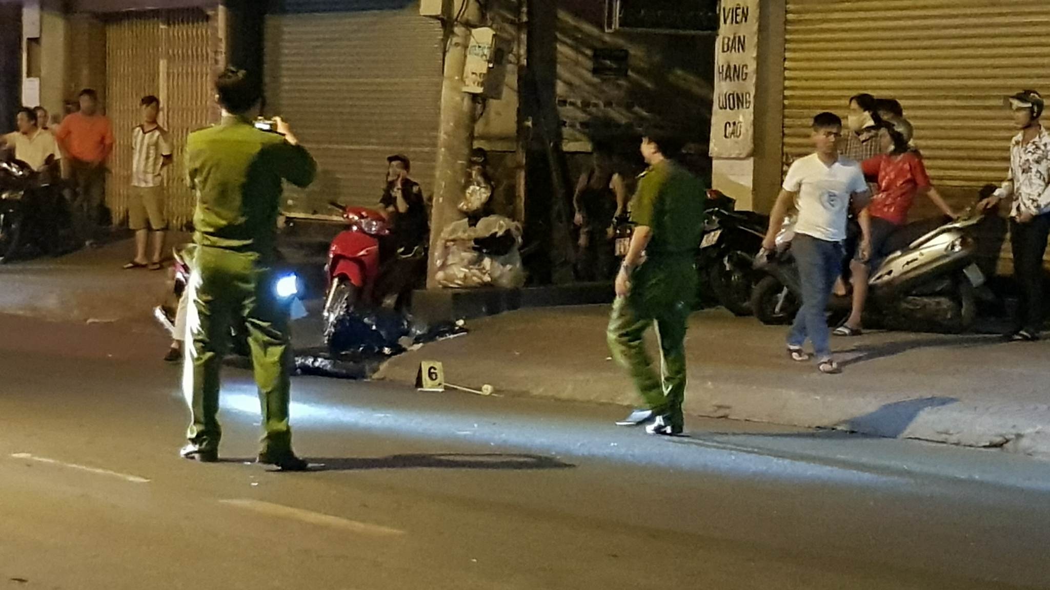 Dam chet 2 hiep si o Sai Gon anh 2