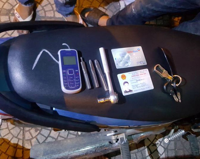 Cảnh sát 141 bắt trộm xe ảnh 2 Canh sat 141 bat trom xe anh 2