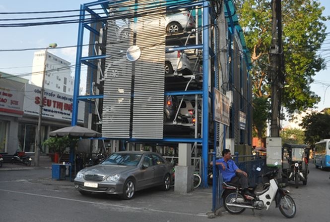 Ha Noi se co bai xe ngam 5 tang suc chua 2.500 oto hinh anh