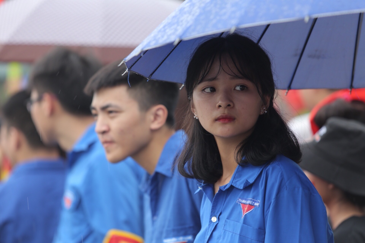 Co dong vien don olympic Viet Nam anh 8