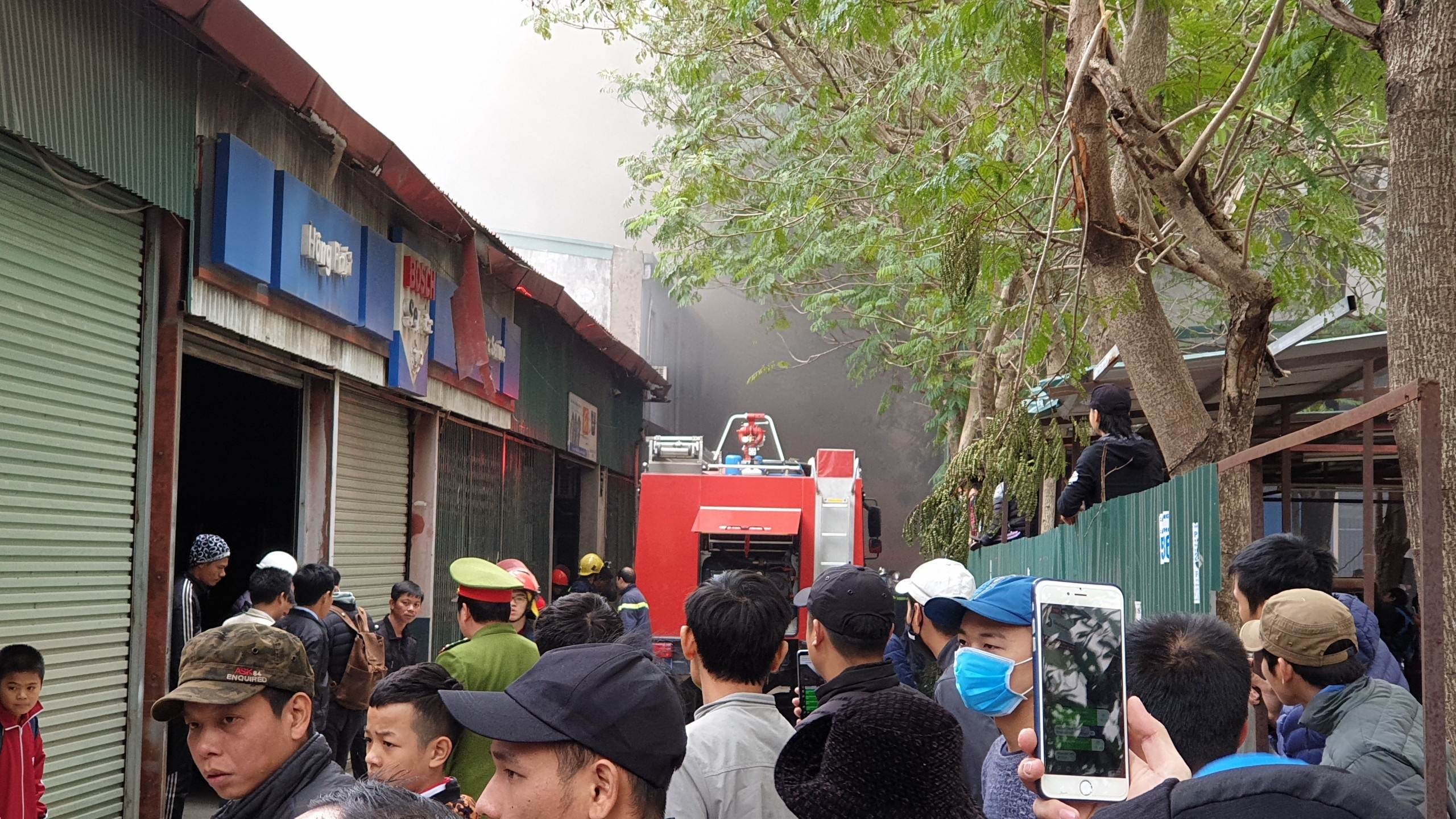 Chay gara oto o My Dinh anh 2