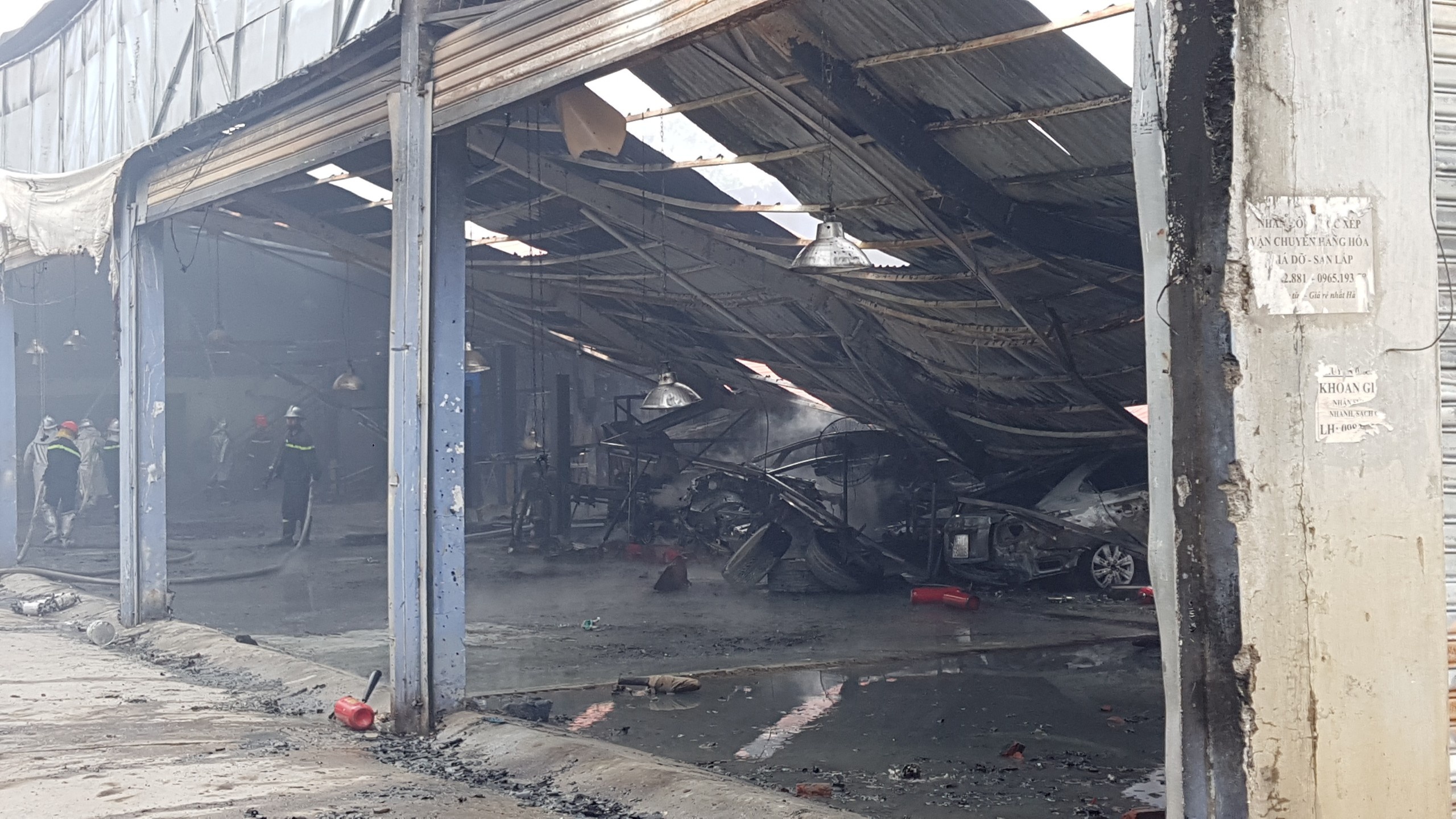 Chay gara oto o My Dinh anh 5