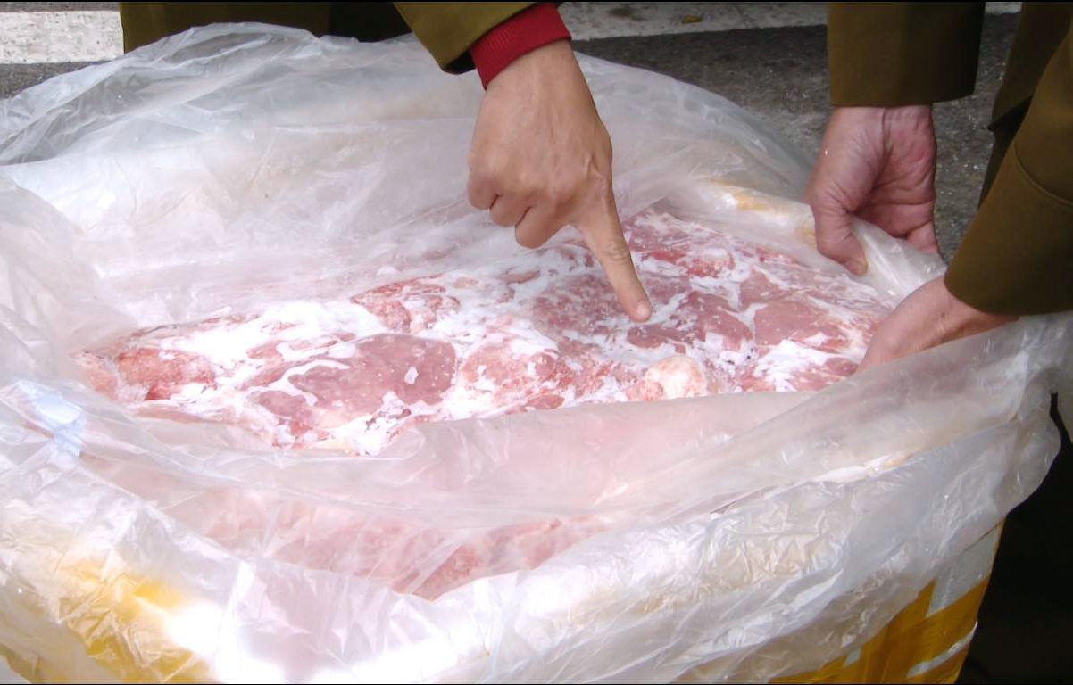 Xe chở thịt bẩn ảnh 2 Xe cho thit ban anh 2