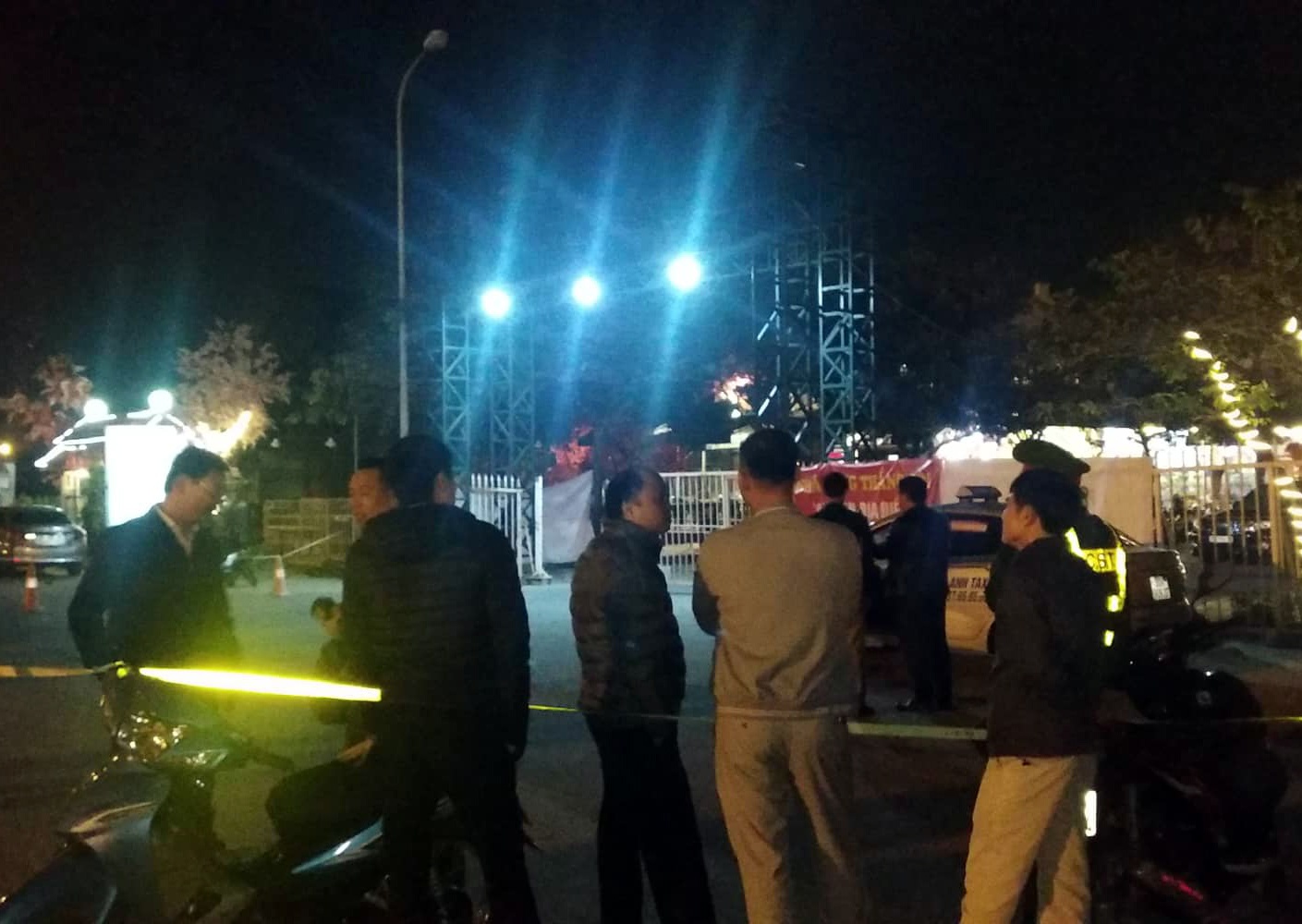 Tai xe taxi bi giet o Ha Noi anh 1