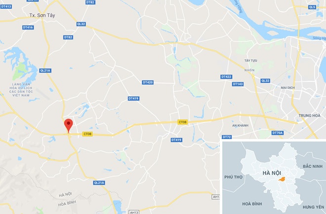 Xe tai gay tai nan anh 2