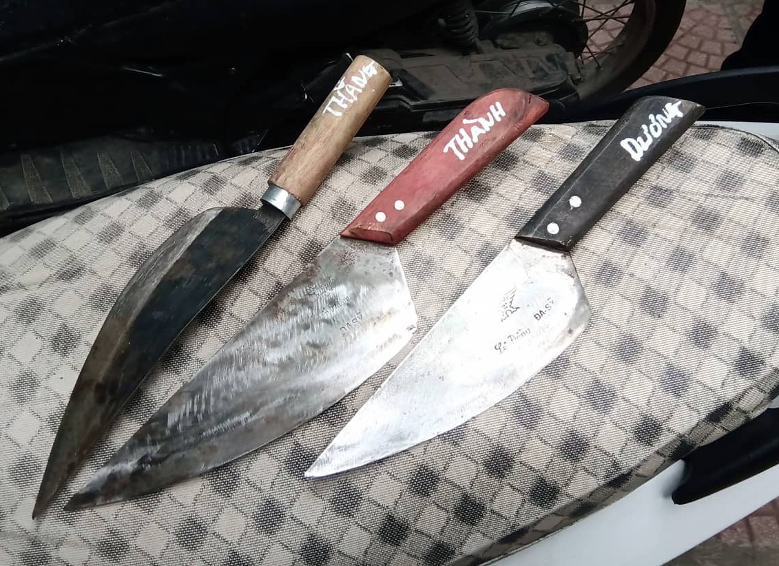 Băng cướp dàn cảnh va chạm xe ảnh 2 Bang cuop dan canh va cham xe anh 2