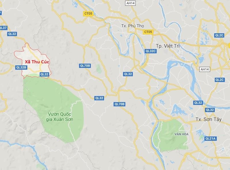 Nổ mìn ở Phú Thọ ảnh 1 No min o Phu Tho anh 1