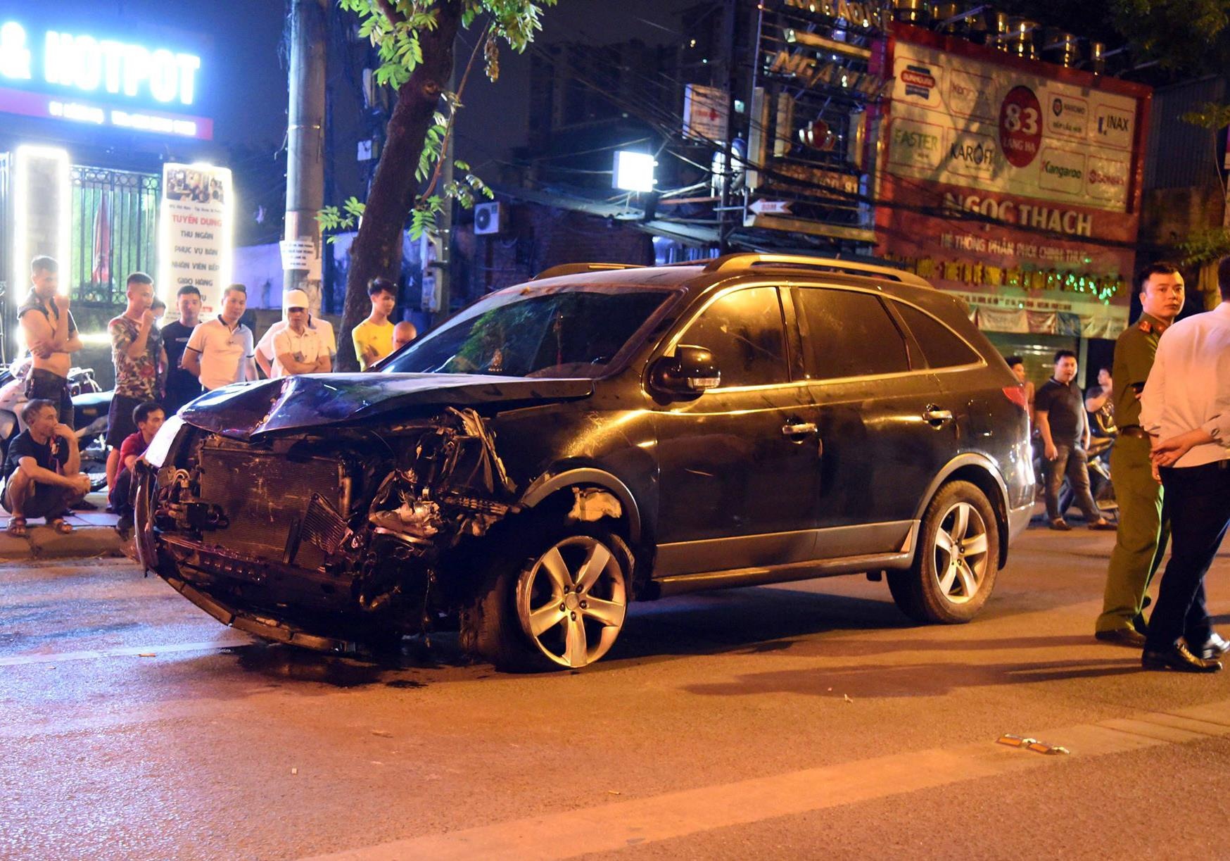 Tam giu tai xe oto Hyundai dam xe lien hoan, tong chet nu lao cong hinh anh