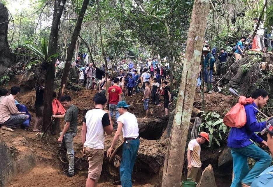 Dao da quy ban 5 ty o Yen Bai anh 1