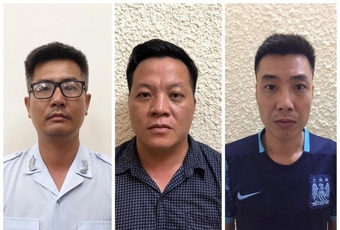 Ba nguoi mao danh phong vien gay ra 20 vu tong tien hinh anh
