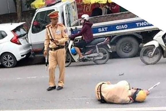 Tai xe dung dao dam guc CSGT bi khoi to toi giet nguoi hinh anh