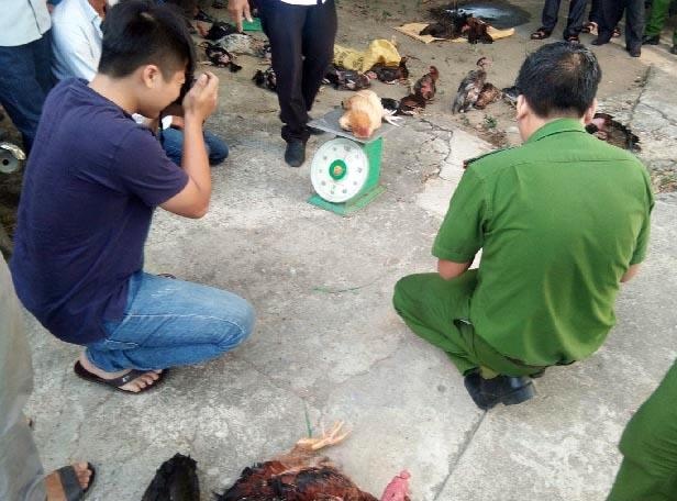Bi cong an truy duoi, trom ga vut vi tien bo chay hinh anh
