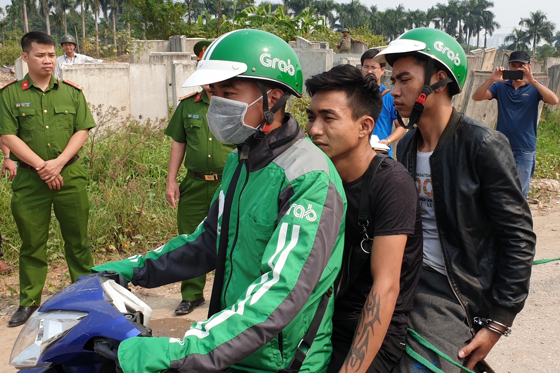 Sát hại tài xế GrabBike ảnh 2 Sat hai tai xe GrabBike anh 2