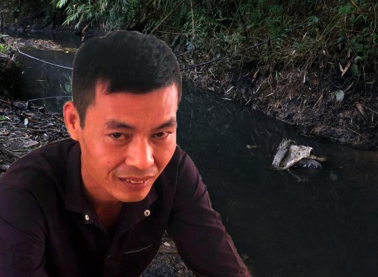 Ke thue nguoi do dau thai gay o nhiem nuoc sach song Da ra dau thu hinh anh