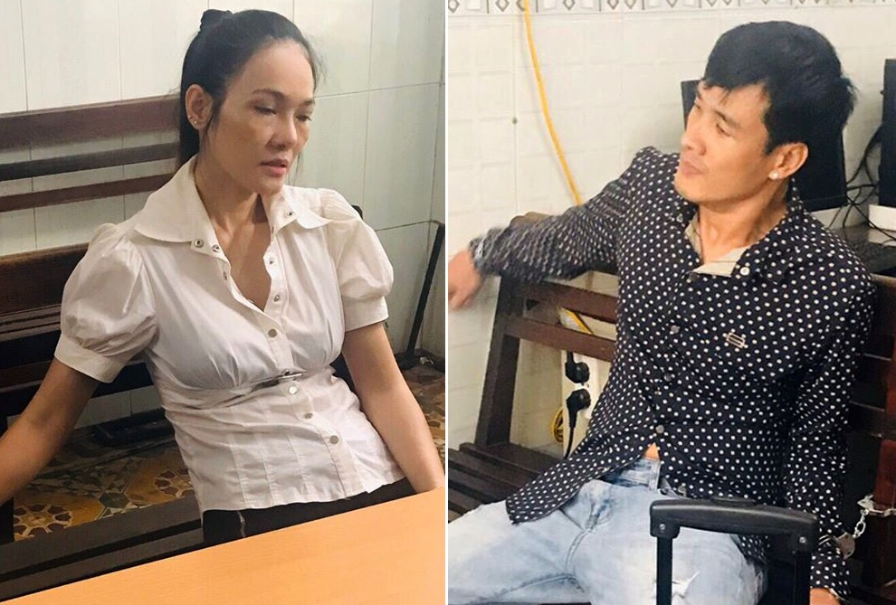 Co gai van chuyen thuoc lac anh 1