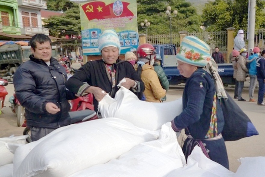 Chinh phu ho tro hon 4.200 tan gao cho dan an Tet hinh anh