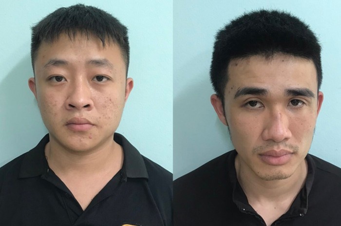 Trom xe xit hoi cay vao canh sat anh 1