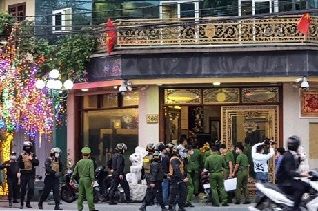 Bat nu doanh nhan bat dong san o Thai Binh hinh anh