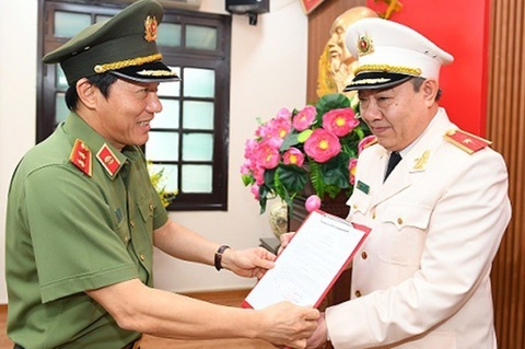 Bo Cong an luan chuyen, dieu dong hang loat can bo hinh anh