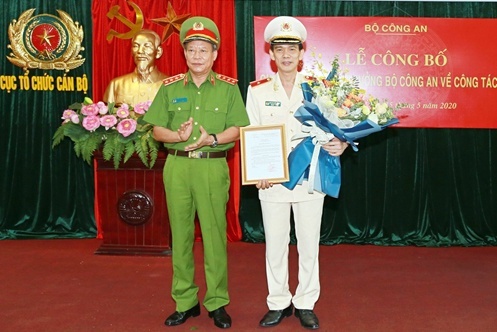 Bộ Công an luân chuyển cán bộ ảnh 1 Bo Cong an luan chuyen can bo anh 1