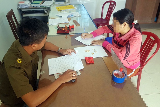 Cong an xa dieu tra vu an anh 1