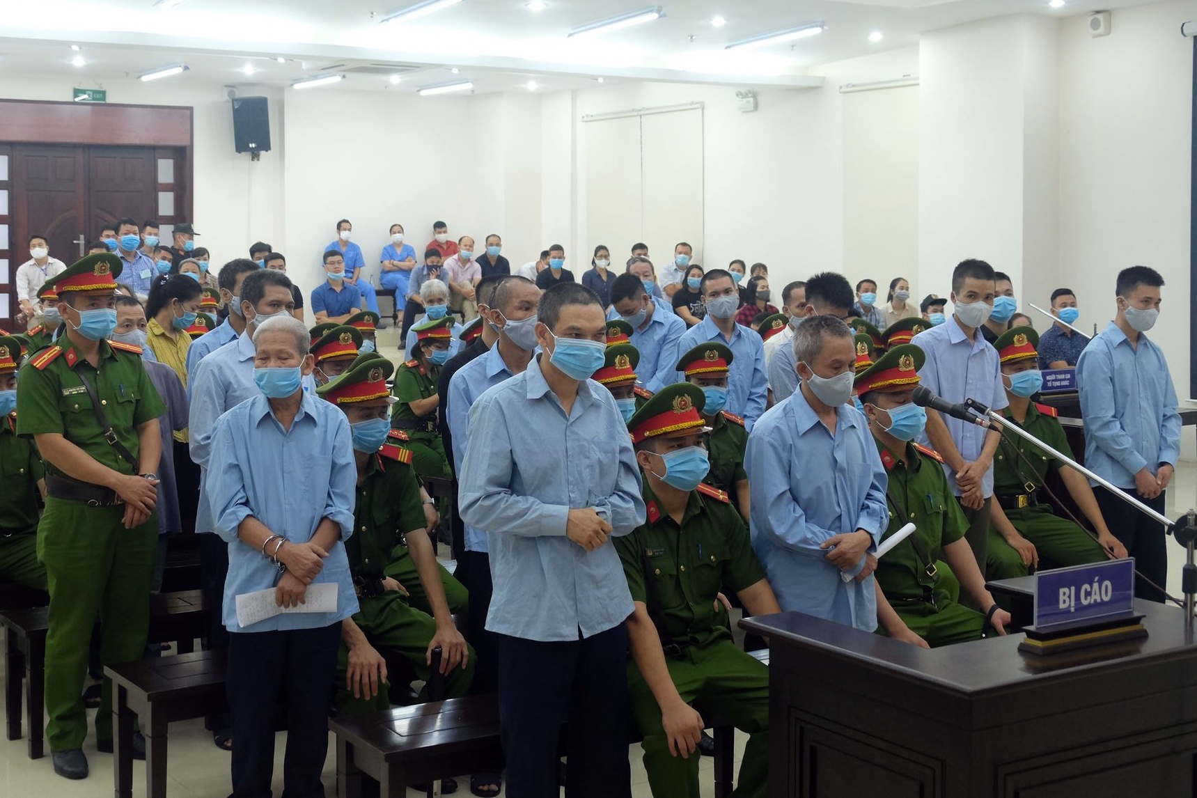 Xét xử 29 bị cáo vụ Đồng Tâm ảnh 2 Xet xu 29 bi cao vu Dong Tam anh 2