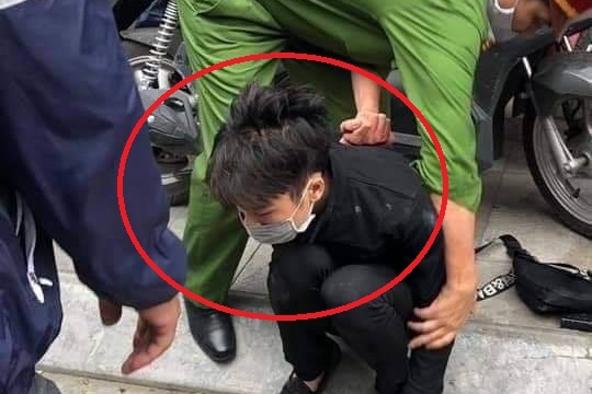 Bat nghi pham cuop tiem vang o Ha Noi hinh anh