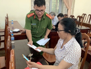 Công an giải quyết tin báo ảnh 1 Cong an giai quyet tin bao anh 1