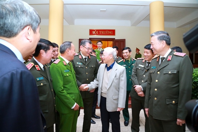 Hoi nghi Dang uy Cong an Trung uong anh 3