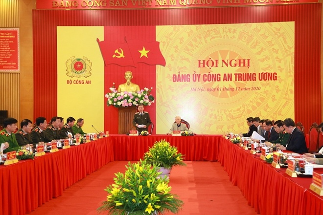Hoi nghi Dang uy Cong an Trung uong anh 2