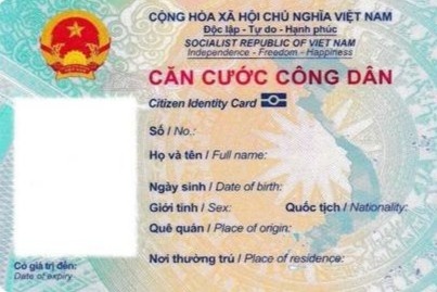 Cong bo mau the can cuoc cong dan gan chip hinh anh