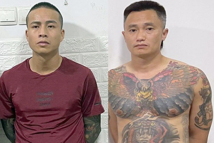 Hai nguoi mang lenh truy na tu tap tai can ho chung cu hinh anh