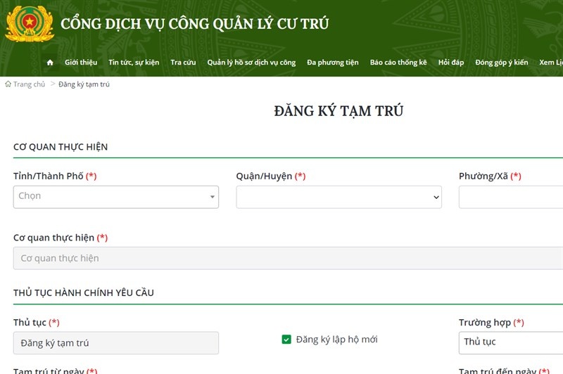 Đăng ký thường trú,  tạm trú ảnh 1 Dang ky thuong tru,  tam tru anh 1