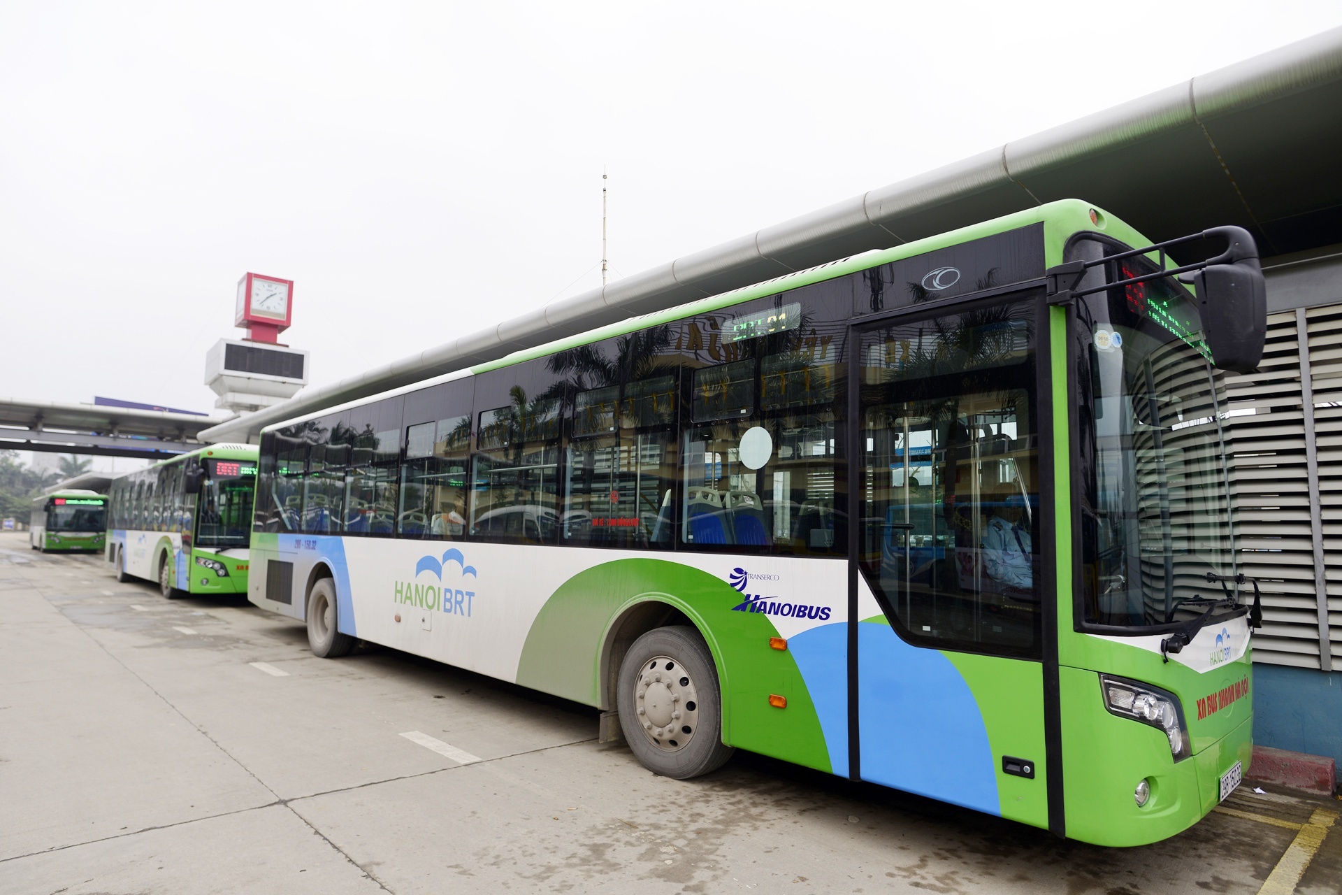 Buyt nhanh BRT Ha Noi anh 1