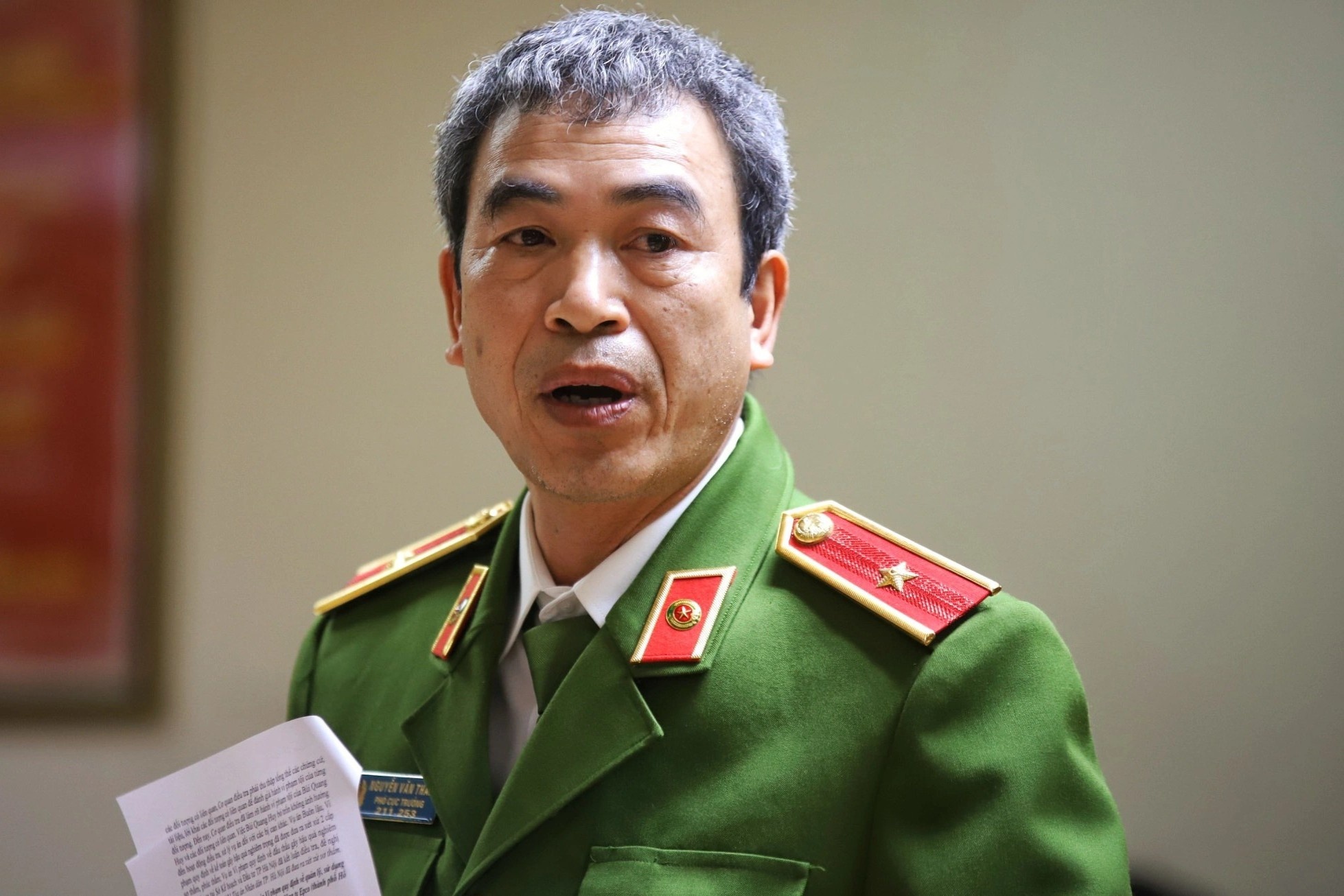 Bo Cong an: Se xu ly triet de vu an o Cong ty Viet A hinh anh
