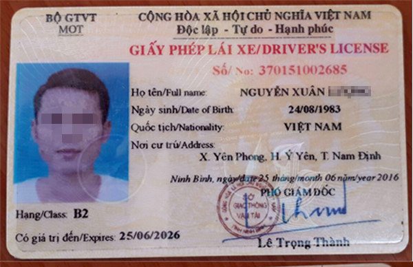 Lam gia bang lai xe anh 2