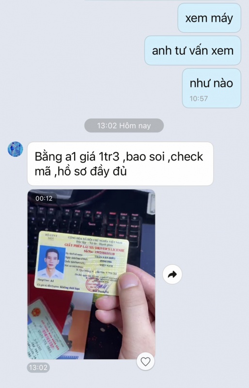 Bang lai xe gia anh 2