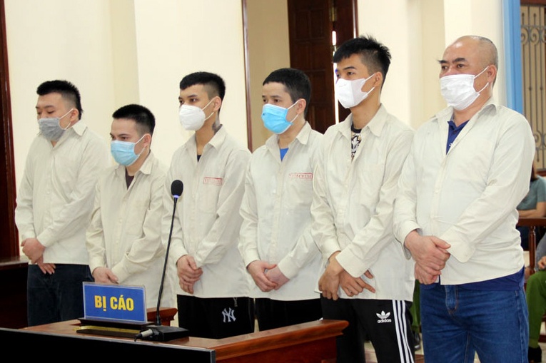 Nhom truy sat tai xe taxi o Bac Giang linh an hinh anh