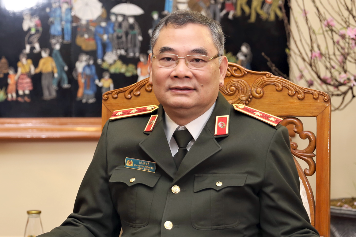 Trung tuong To An Xo tiep tuc lam Nguoi phat ngon Bo Cong an hinh anh