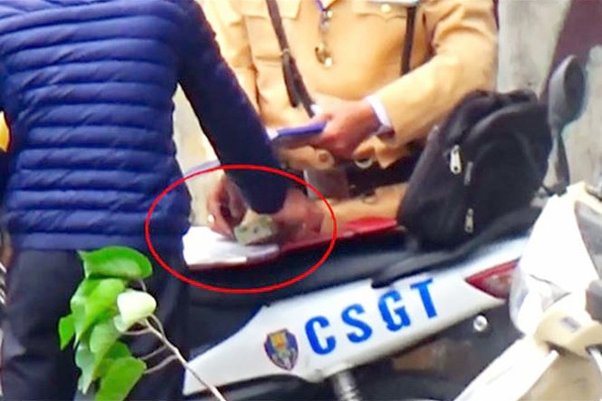 Hai lan nga gia cua nhom tong tien CSGT o Vinh Phuc hinh anh