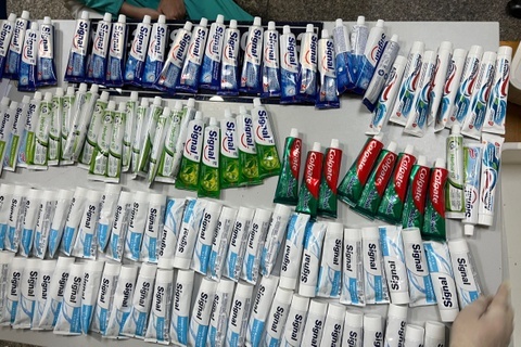 Hon nua tan ma tuy tuon qua san bay Noi Bai trong 3 thang hinh anh